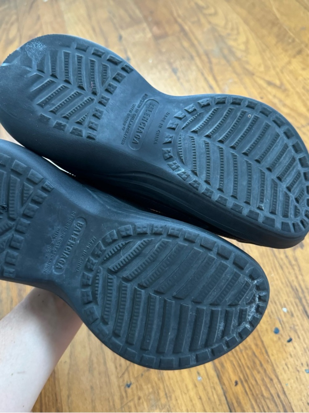 BALENCIAGA Crocs Mule Black 37 - Picture 5 of 6